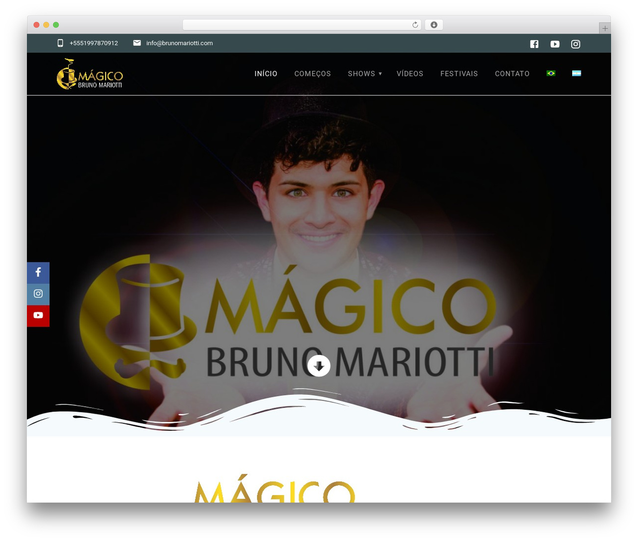 Materialis theme WordPress - brunomariotti.com