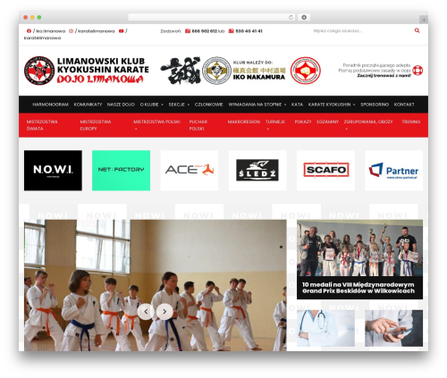 NF theme WordPress - karate.limanowa.pl