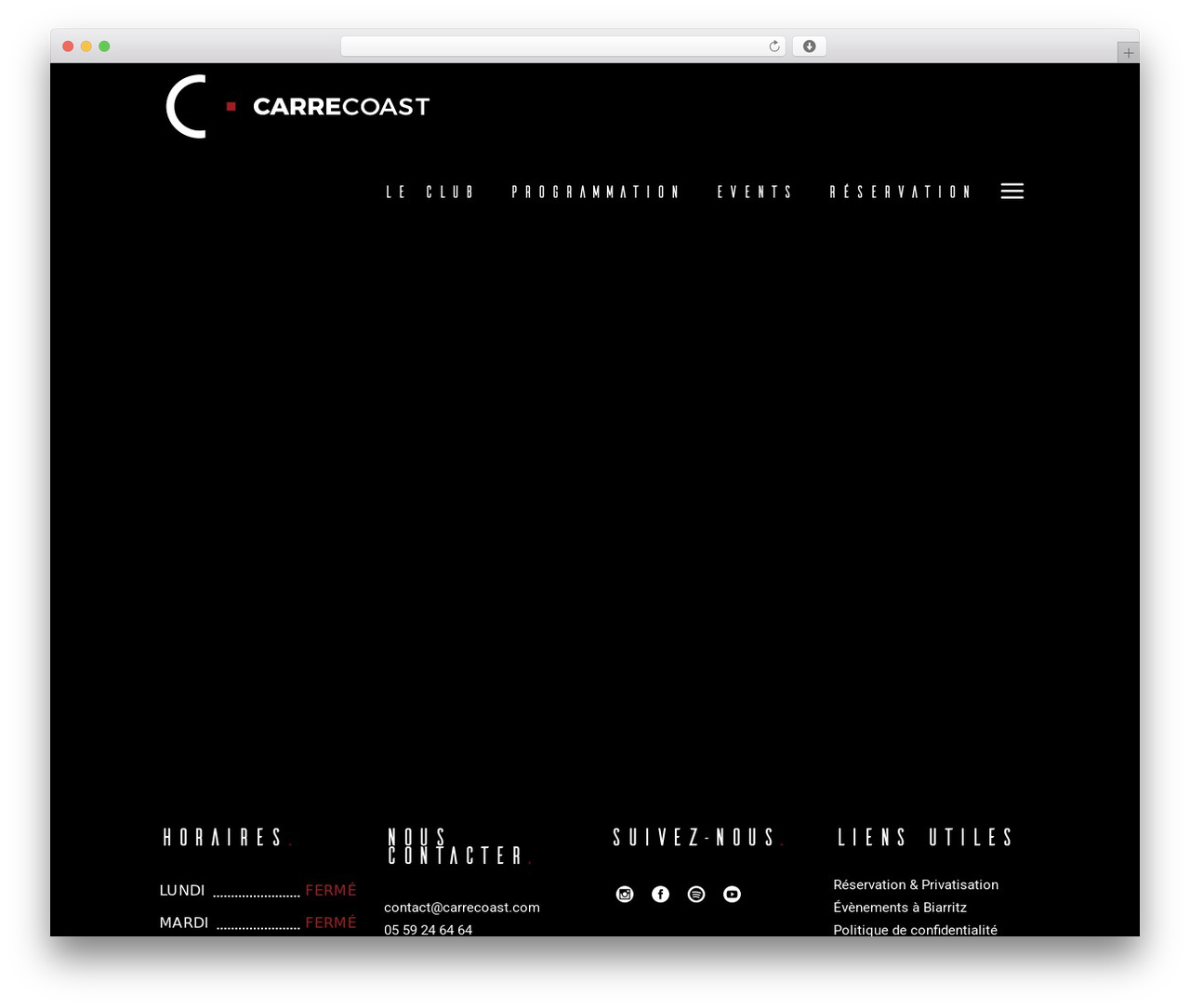 Offbeat WordPress theme - carrecoast.com