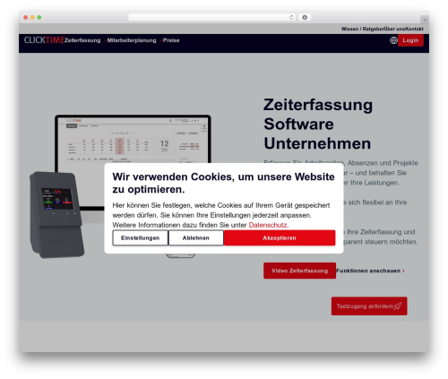 WebKinder Starter Theme WordPress theme - clicktime.de