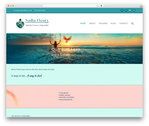 WordPress theme Beaver Builder Theme - nadiafleury.com