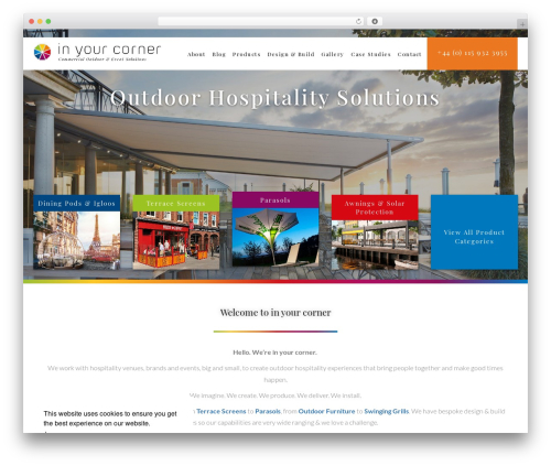 WordPress theme Core Theme - in-your-corner.com