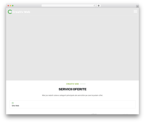 WordPress theme ITinc - creativweb.ro