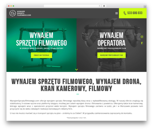 WordPress website theme Empty Template - wynajemsprzetufilmowego.com