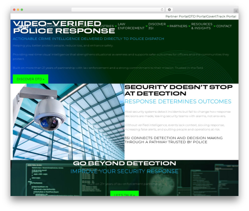 3Si Security Systems WordPress theme - 3sisecurity.com