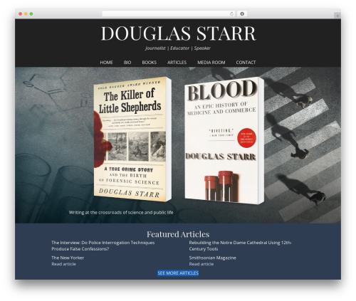 Novelist (novelist) free WordPress plugin - douglasstarr.com