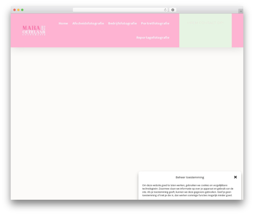 Divi theme WordPress - maravandenoetelaar.nl