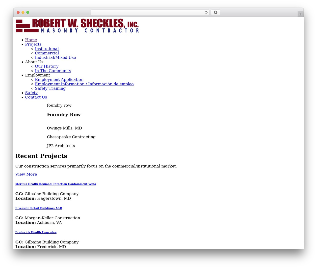 Encompass theme WordPress - rwsheckles.com