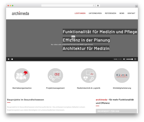 Flatco theme WordPress - archimeda.de
