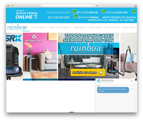 Materialize WordPress theme - rainbow-colombia.com Materialize WordPress theme - rainbow-colombia.com