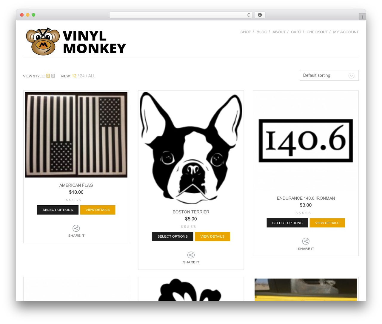 Mindig WordPress theme - vinylmonkey.net
