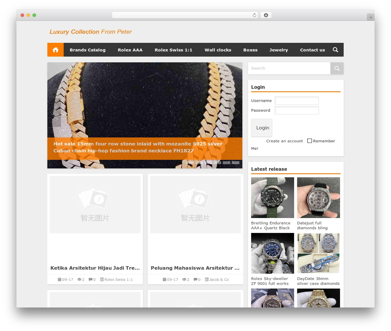 Theme WordPress Loostrive - peterclock.com