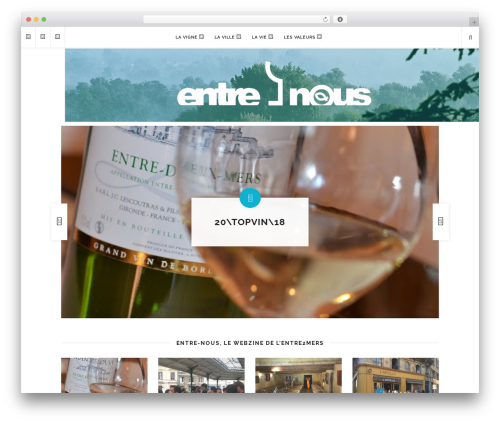 WordPress theme Alison - chateaubertinerie.wine