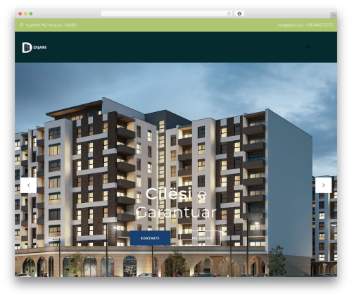 WordPress theme Enginir - dijari.co