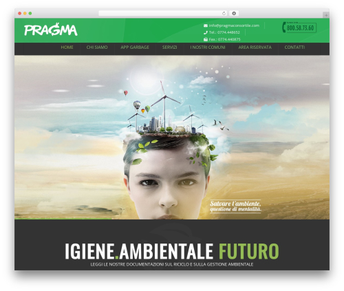 WP theme Ecorecycle - Multipurpose Wordpress Theme - pragmaconsortile.com
