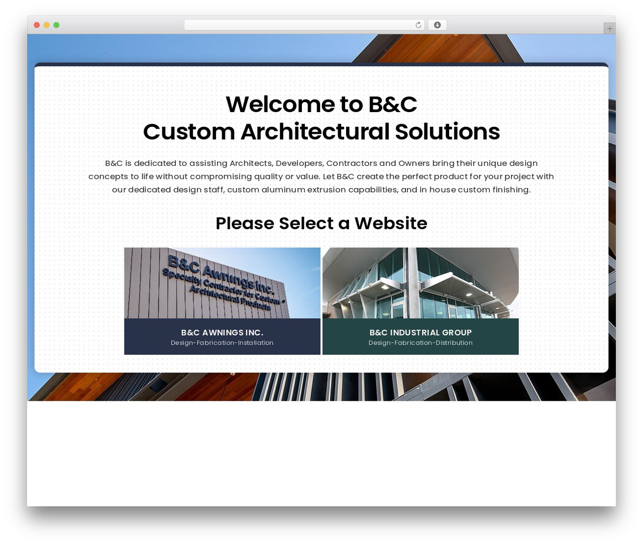 Bauhaus Child WordPress theme - bcawnings.com