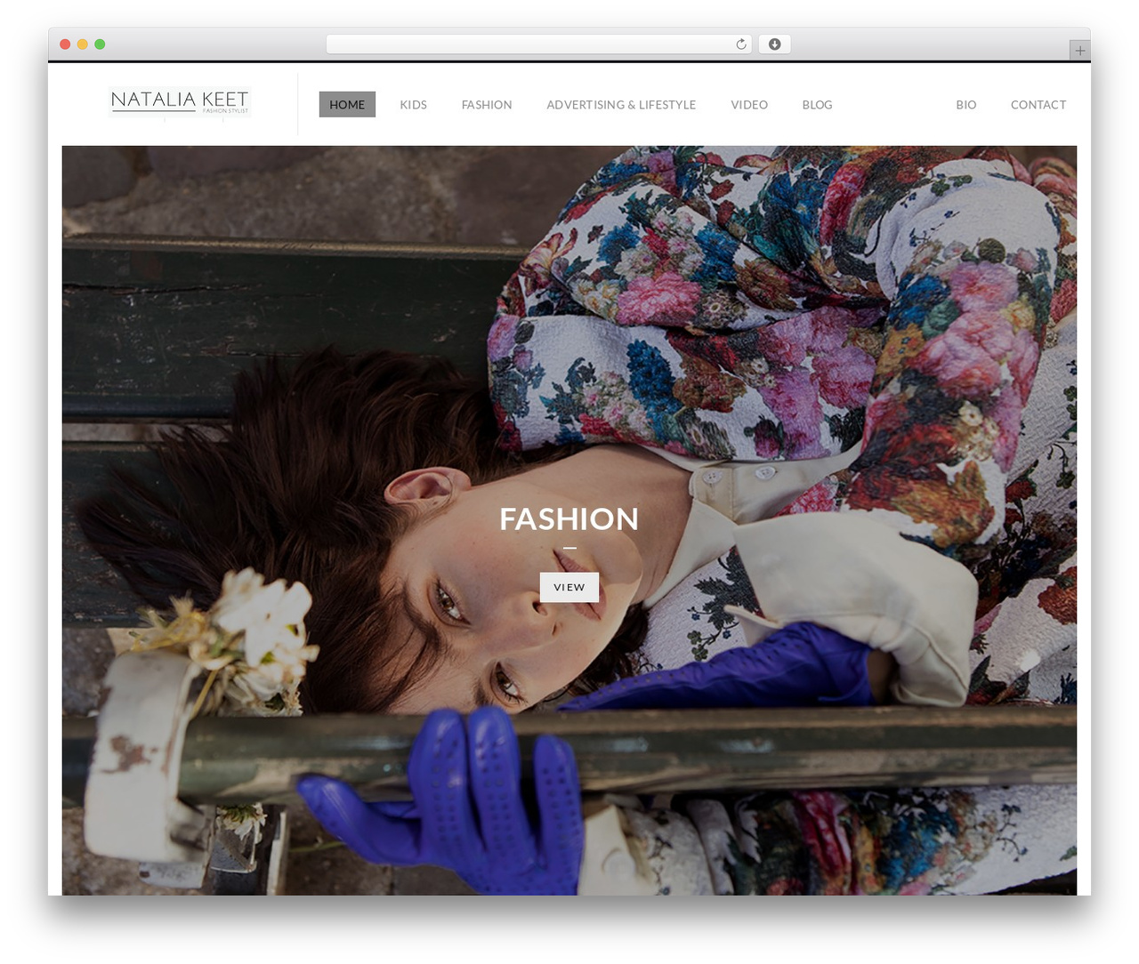 Best WordPress theme Fluxus - nataliakeet.com
