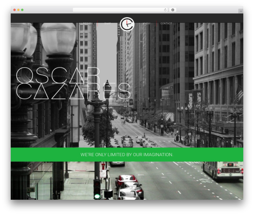 Catalyst WordPress theme - oscarcazares.com