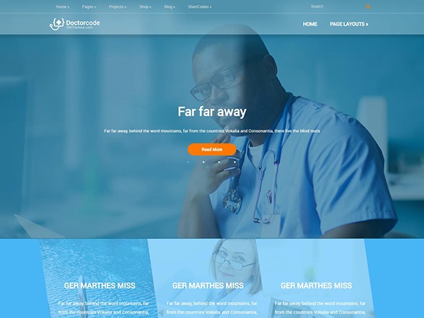 DoctorCode theme WordPress DoctorCode theme WordPress