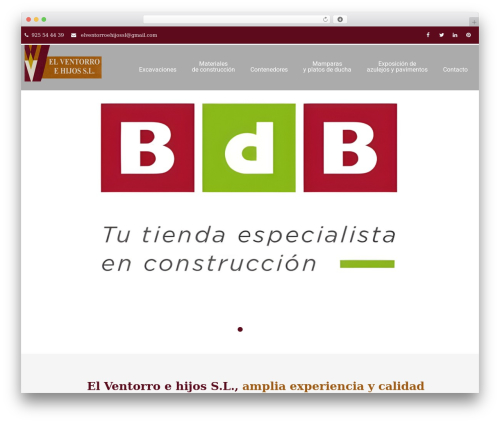 Event Planner theme WordPress - elventorroehijossl.com