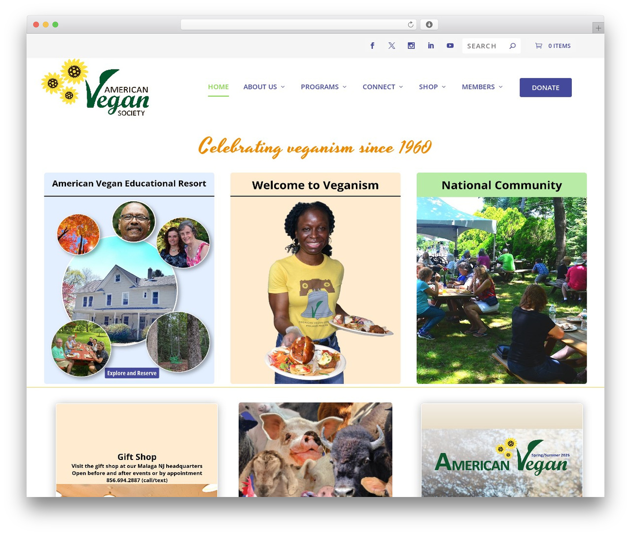 Extra WordPress theme - americanvegan.org Extra WordPress theme - americanvegan.org