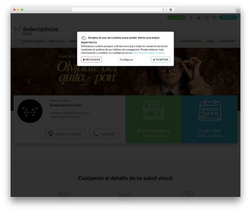 Feder�pticos Theme WordPress theme - federopticoscoin.com