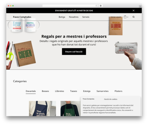 Konte addons WordPress plugin - favescomptades.cat