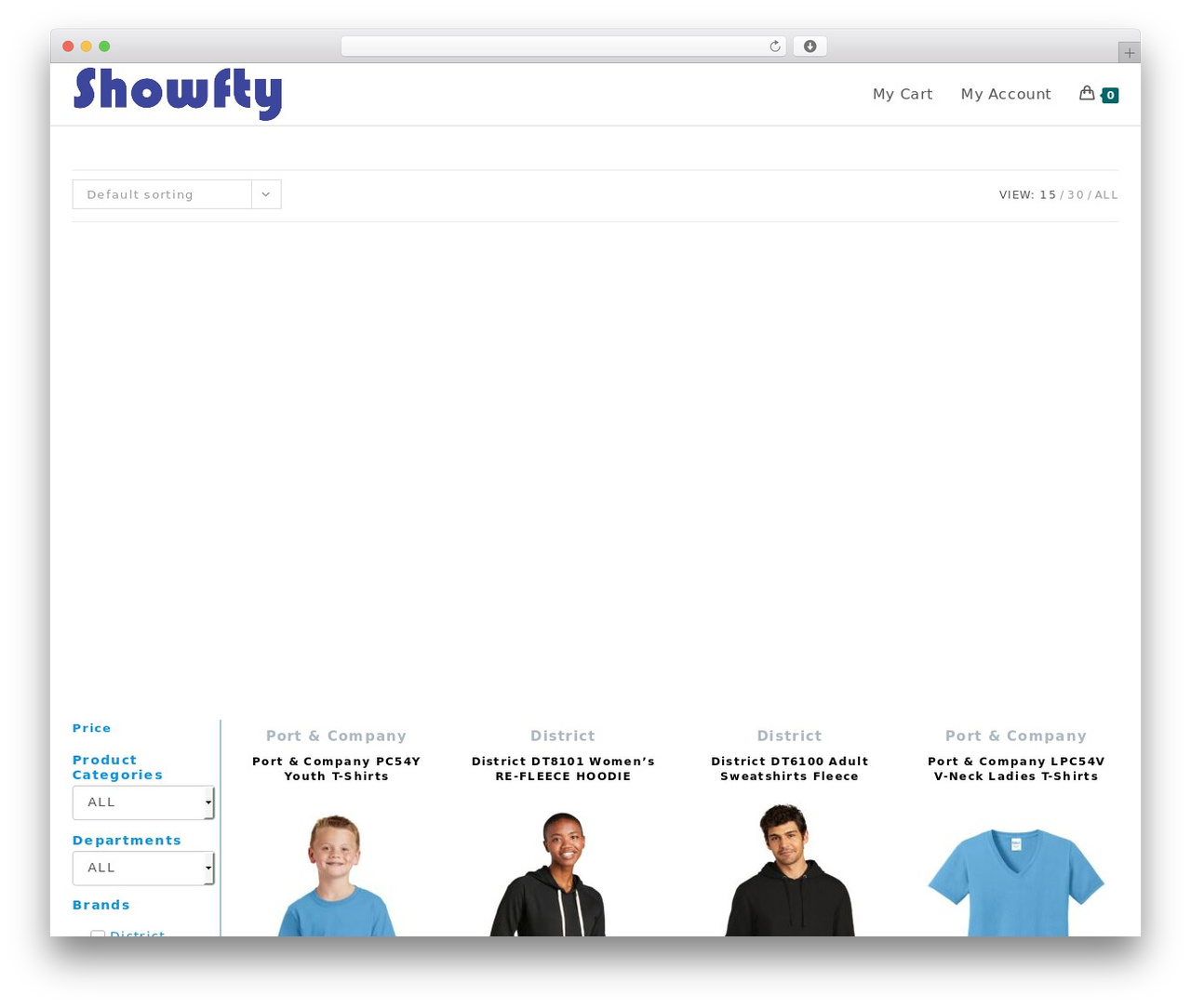 OceanWP WordPress theme - showfty.com