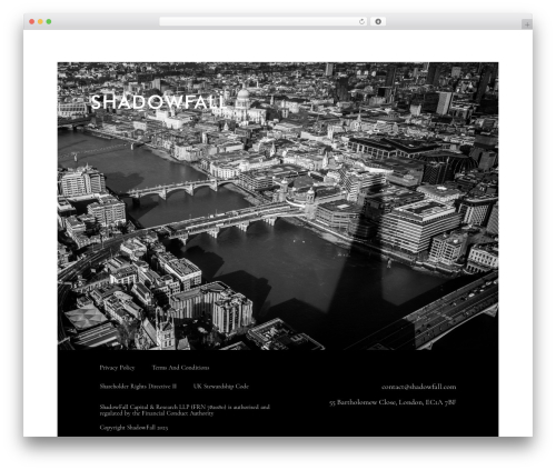 ShadowFall Base WordPress theme - shadowfall.com
