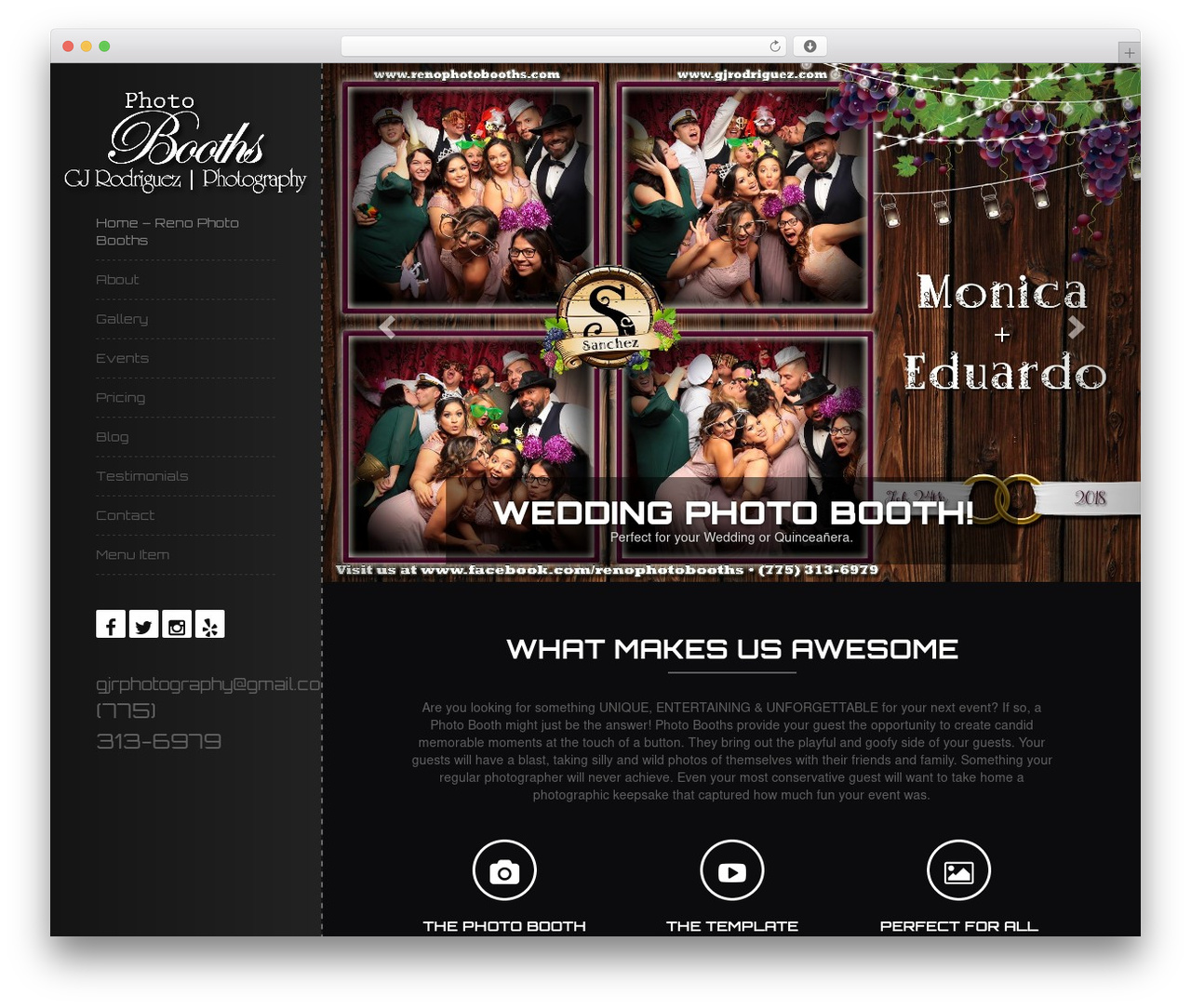 Techbooth WordPress theme image - renophotobooths.com Techbooth WordPress theme image - renophotobooths.com