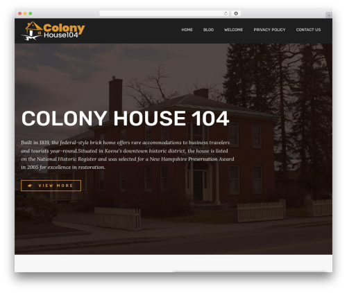 Theme WordPress Berlin - colonyhouse104.com