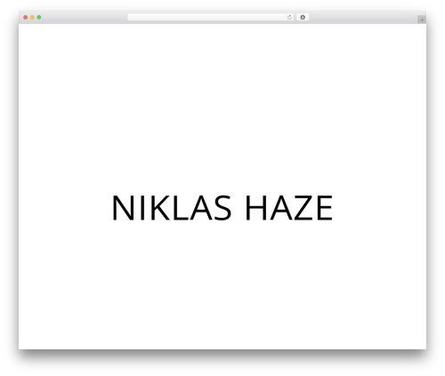 TopPic WordPress theme - niklashaze.com