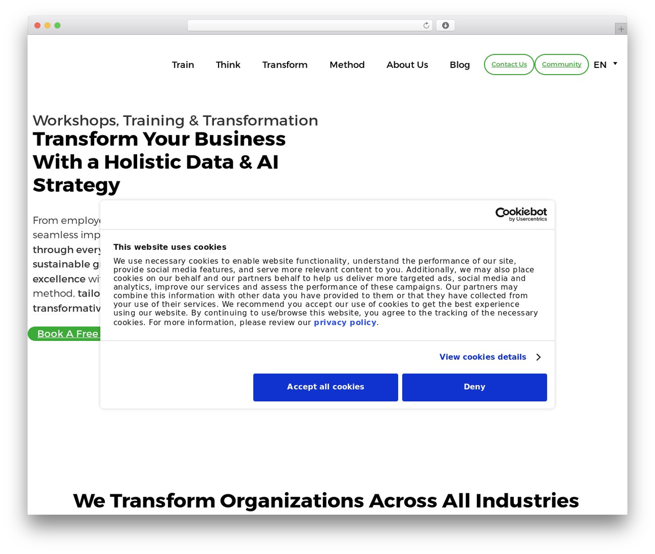 WordPress theme BEBOLD - datentreiber.com