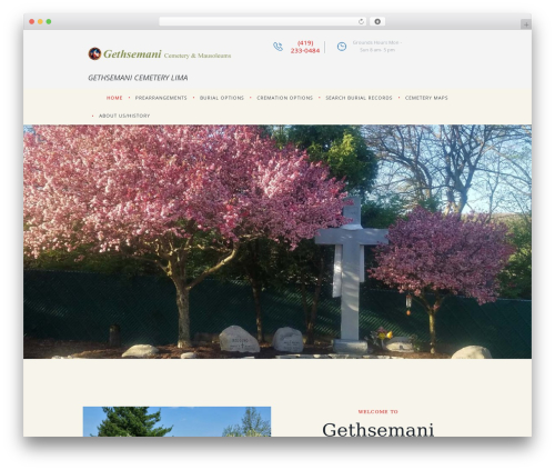 WordPress theme Beacon - gethsemanilima.com