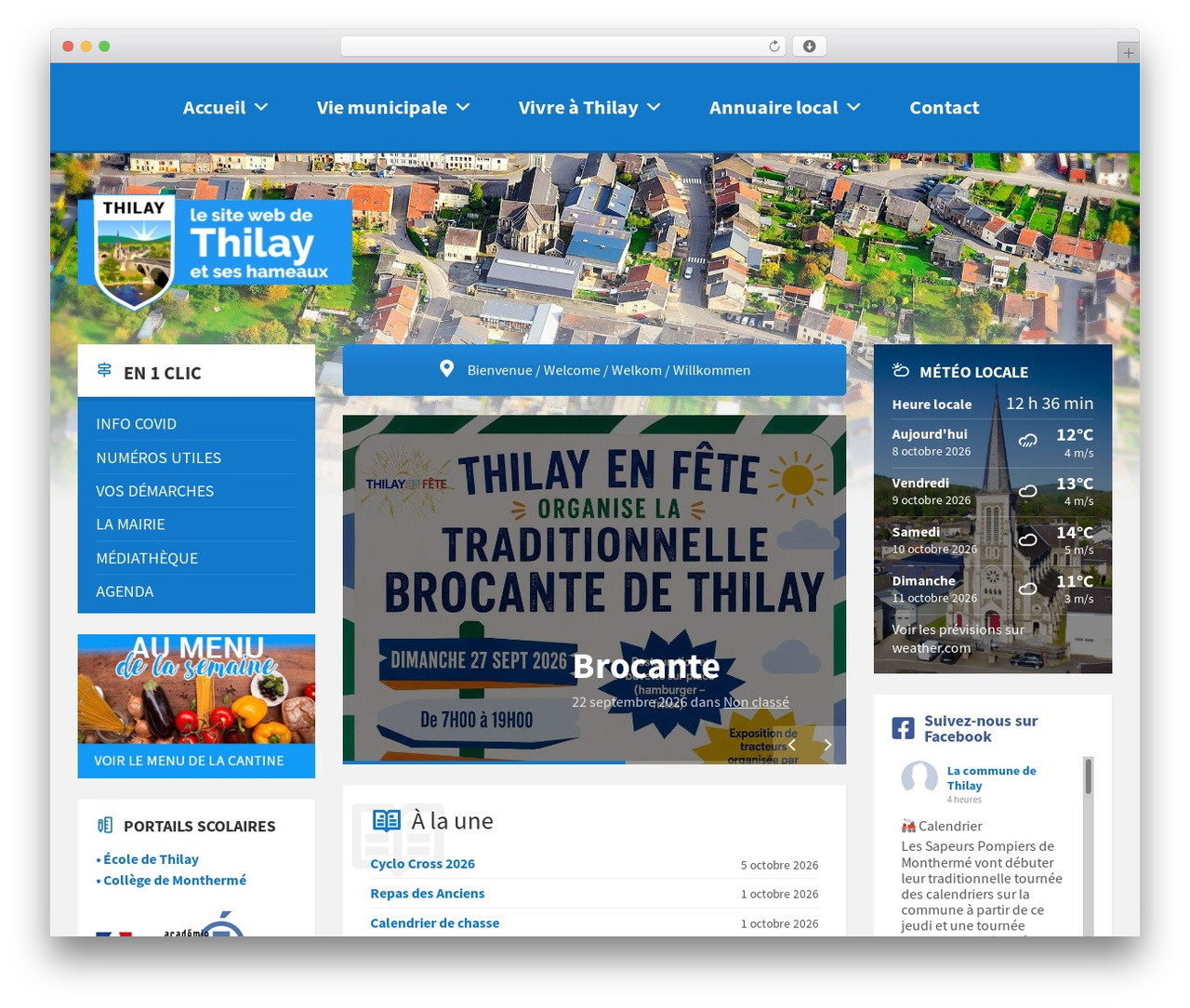 WordPress theme TownPress - thilay.fr