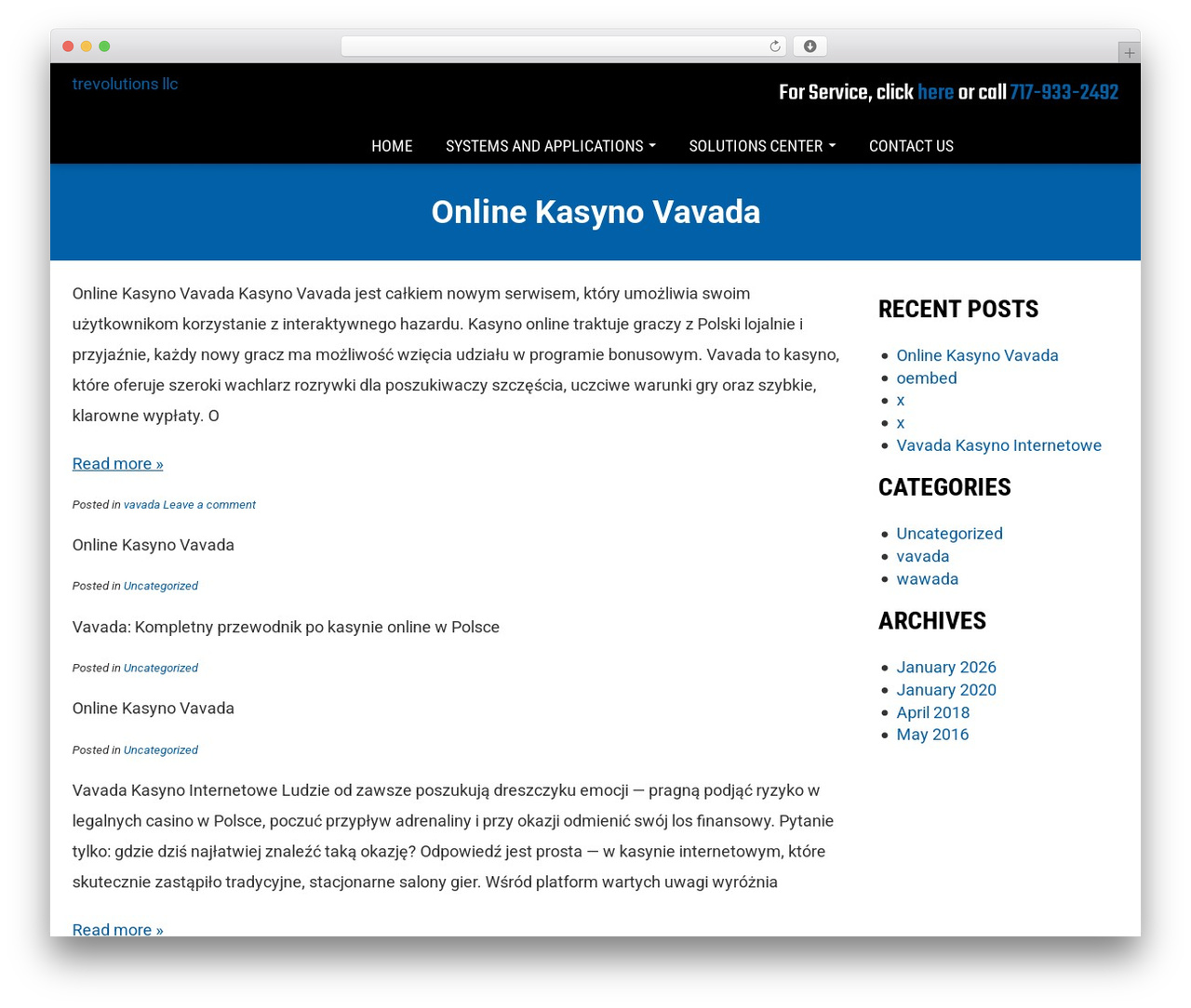 Your Web Layout WordPress theme - trevolutionsllc.com