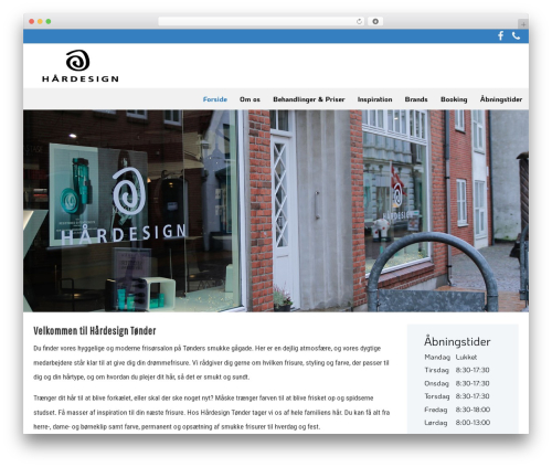 Certa 4 theme WordPress - haardesigntonder.dk