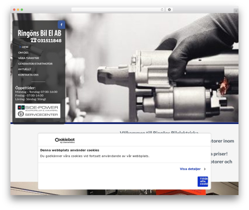 CMS cmsvrx system best WordPress theme - ringonsbilelektriska.com