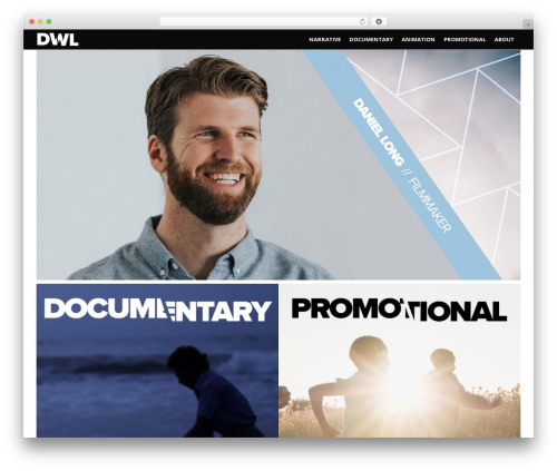 Create theme WordPress - danielwlong.com