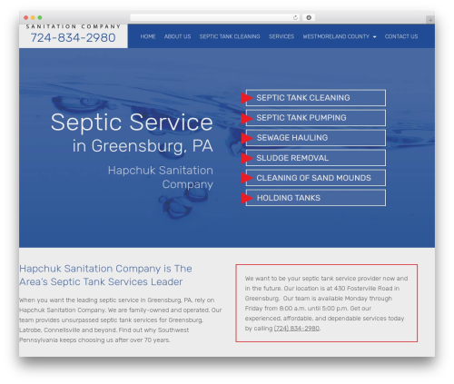 Hello Elementor theme WordPress - hapchukseptic.com