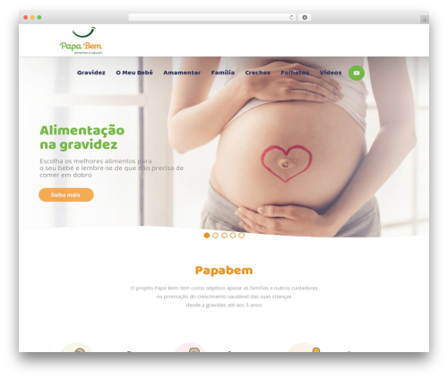 Lilo theme WordPress - papabem.pt