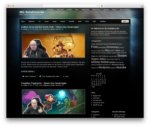 Pixel theme WordPress - jkl-solutions.de