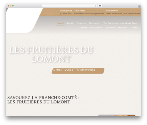 Jerico WordPress plugin - fruitieresdulomont.fr
