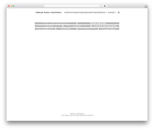 TRS WordPress theme - tobyross-southall.co.uk