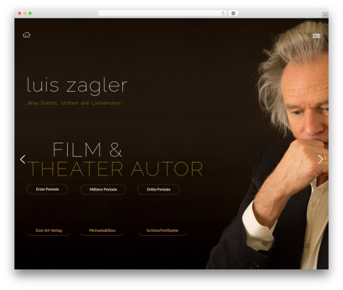 WordPress theme Arc - luiszagler.com