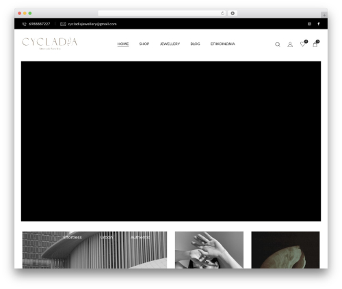 WordPress theme Eldy - cycladia.shop