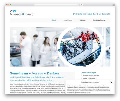 WordPress theme Enfold - med-x-pert.de
