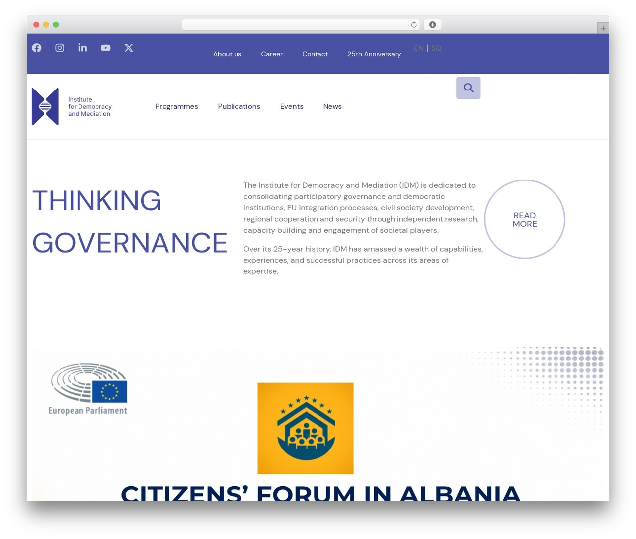 WordPress theme IDM - idmalbania.org WordPress theme IDM - idmalbania.org