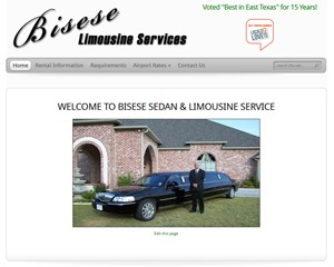 BiseseLimo WordPress theme design