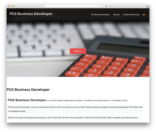 Bizworx WordPress theme for business - pgs.ro